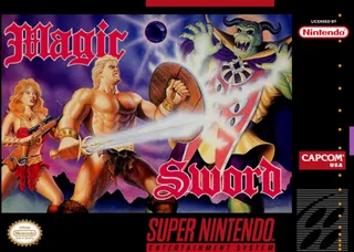Capa de Magic Sword (EUA)