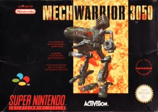Capa de MechWarrior 3050 (Europa)