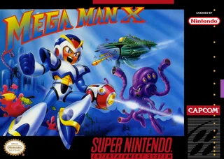 Capa de Mega Man X (EUA)