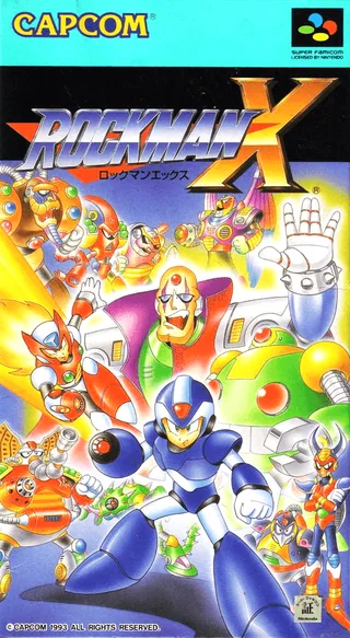 Capa de Mega Man X (Japão)