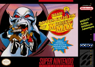 Capa de Mighty Max (EUA)