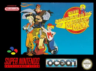 Capa de Mighty Max (Europa)