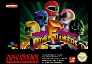 Capa de Mighty Morphin Power Rangers (Europa)