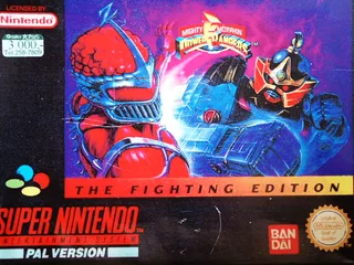 Capa de Mighty Morphin Power Rangers - The Fighting Edition (Europa)