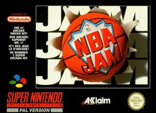 Capa de NBA Jam (Europa)