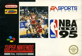 Capa de NBA Live 95 (Europa)