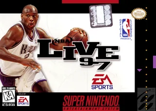 Capa de NBA Live 97 (EUA)