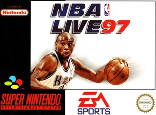 Capa de NBA Live 97 (Europa)