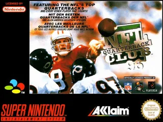 Capa de NFL Quarterback Club 96 (Europa)