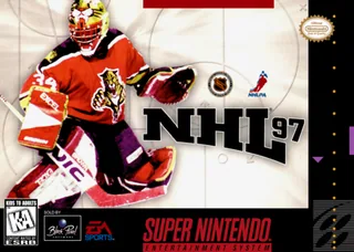 Capa de NHL 97 (EUA)