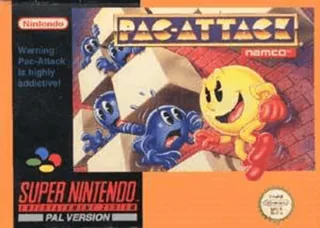 Capa de Pac-Attack (Europa)