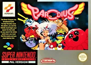 Capa de Parodius (Europa)