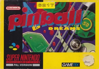 Capa de Pinball Dreams (Europa)