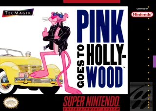 Capa de Pink Goes to Hollywood (EUA)