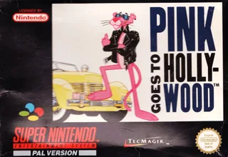 Capa de Pink Goes to Hollywood (Europa)