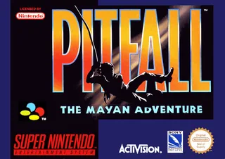 Capa de Pitfall - The Mayan Adventure (Europa)