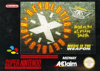 Capa de Revolution X (Europa)