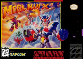 Capa de Rockman X3 (EUA)