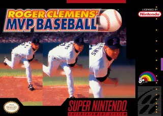 Capa de Roger Clemens' MVP Baseball (EUA)