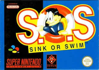 Capa de S.O.S - Sink or Swim (Europa)