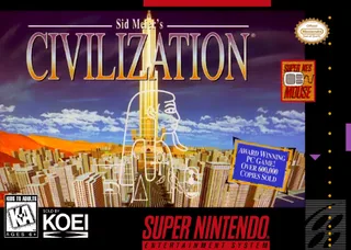 Capa de Sid Meier's Civilization (EUA)