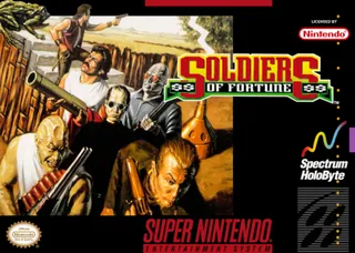 Capa de Soldiers of Fortune (EUA)