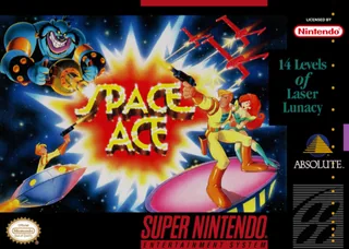 Capa de Space Ace (EUA)