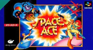 Capa de Space Ace (Japão)
