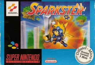 Capa de Sparkster (Europa)