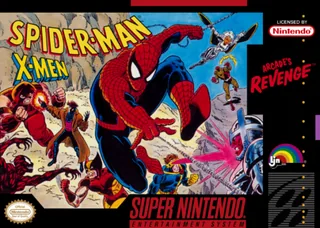 Capa de Spider-Man - X-Men - Arcade's Revenge (EUA)