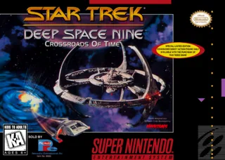 Capa de Star Trek - Deep Space Nine - Crossroads of Time (EUA)