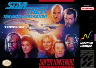 Capa de Star Trek - The Next Generation - Future's Past (EUA)