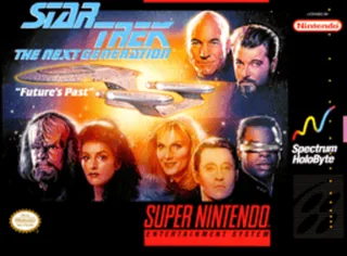 Capa de Star Trek - The Next Generation - Future's Past (Japão)