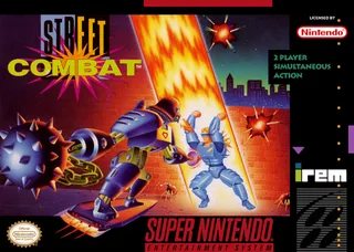 Capa de Street Combat (EUA)