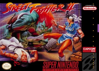 Capa de Street Fighter II (EUA)