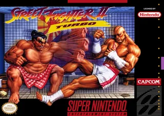 Capa de Street Fighter II Turbo (EUA)