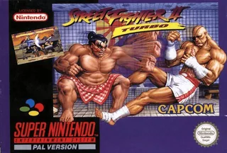 Capa de Street Fighter II Turbo (Europa)