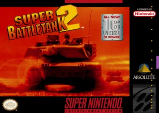 Capa de Super Battletank 2 (EUA)