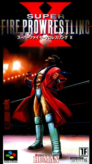 Capa de Super Fire Pro Wrestling X