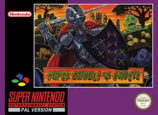 Capa de Super Ghouls 'N Ghosts (Europa)
