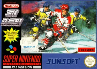 Capa de Super Ice Hockey (Europa)