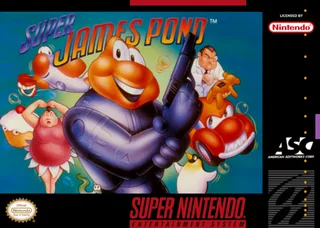Capa de Super James Pond (EUA)