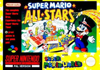Capa de Super Mario All-Stars and Super Mario World