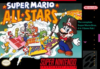 Capa de Super Mario All-Stars (EUA)