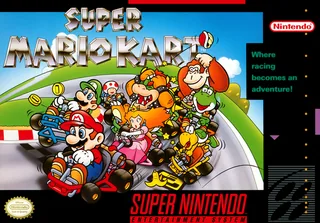 Capa de Super Mario Kart (EUA)