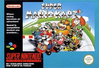 Capa de Super Mario Kart (Europa)