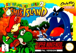 Capa de Super Mario World 2 - Yoshi's Island (Europa)
