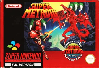 Capa de Super Metroid (Europa)