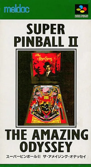 Capa de Super Pinball II - The Amazing Odyssey