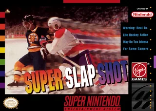 Capa de Super Slap Shot (EUA)